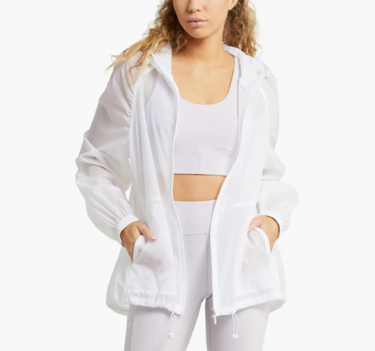 White summer clearance jacket ladies